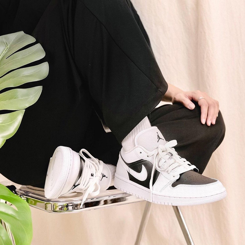 aj1air100dc0774黑白熊猫低帮休闲鞋lowjordan奥利奥