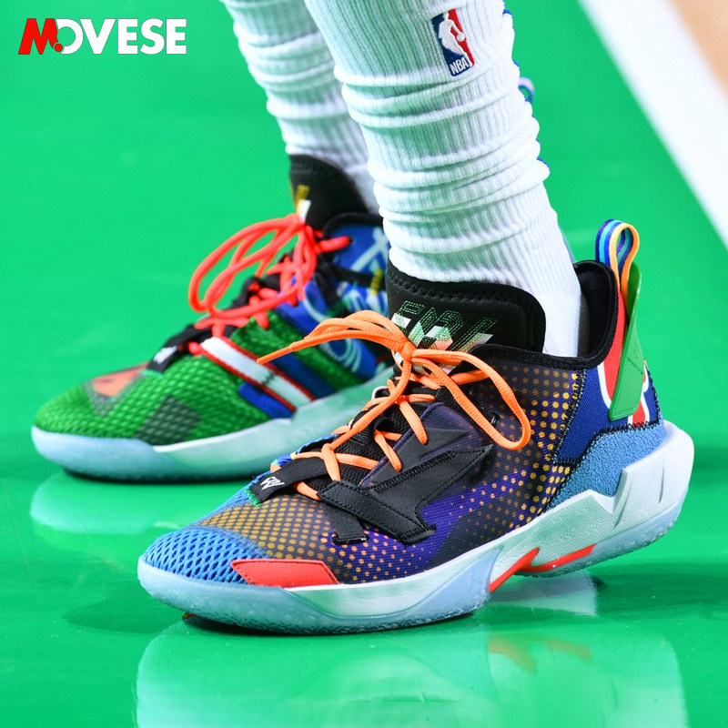 airjordanwhynotzer04威少4代彩色拼接篮球篮球鞋