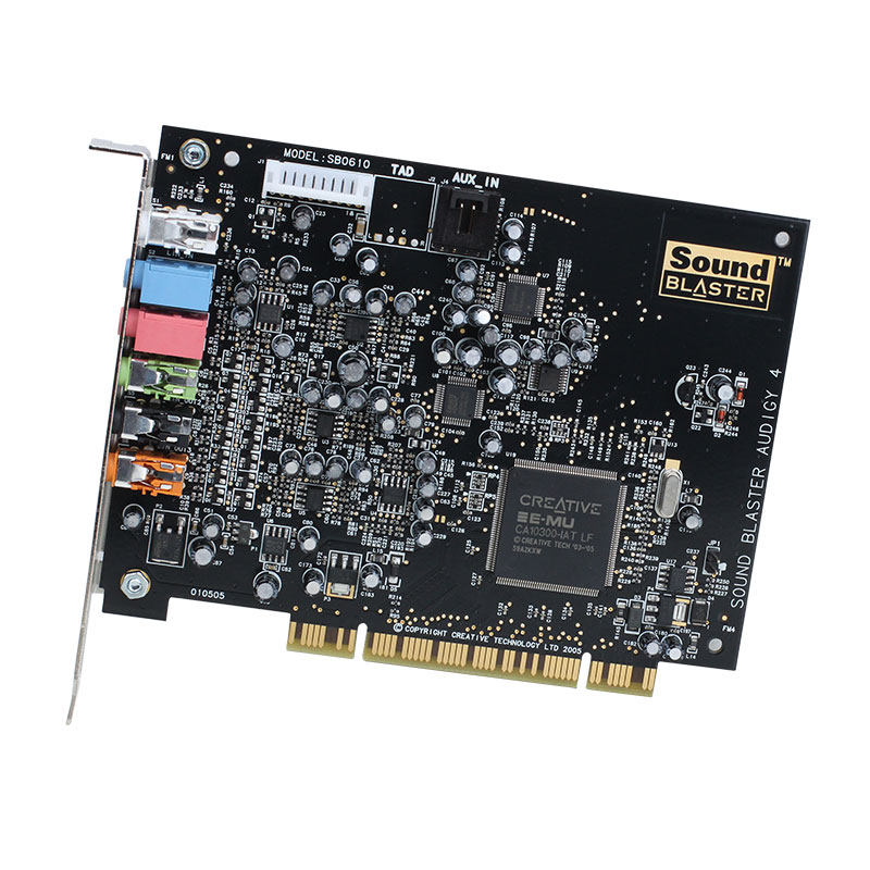 行货创新7.1声卡audigy4sb06120610升级版包调声卡