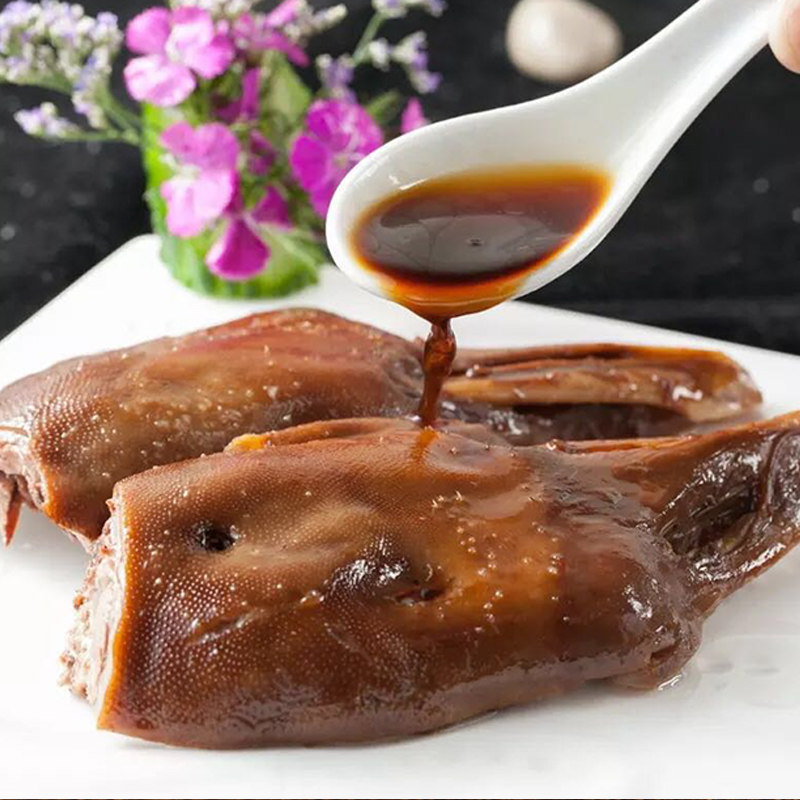 正宗潮汕特色健康美食零食熟食卤水大鹅头小孩鹅肉类