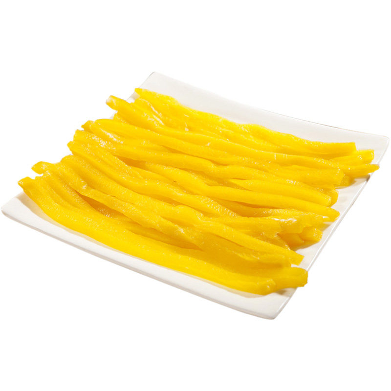 小伙子盐渍萝卜寿司萝卜条寿司包饭食材切条黄萝卜金大根条500g