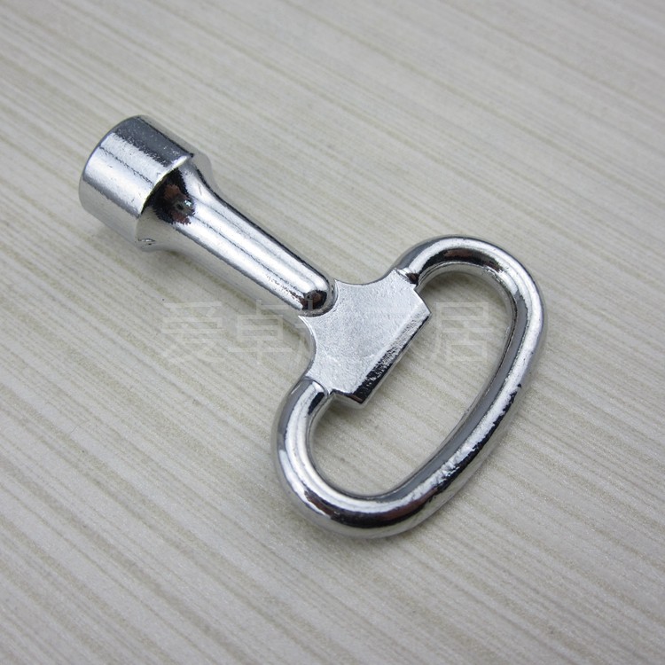 dinbong内三角 厕所门钥匙 屏蔽门 电梯钥匙柜锁钥匙 加厚型 大号