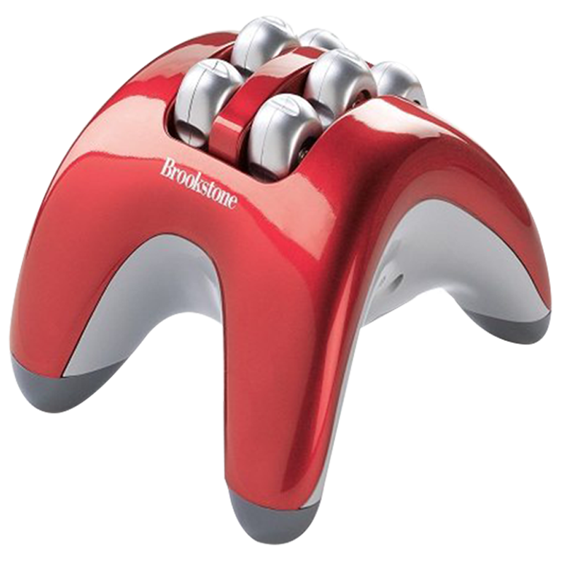 按摩brookstone足部按摩器足底脚部指压摩仪滚轮轮式按摩足疗机
