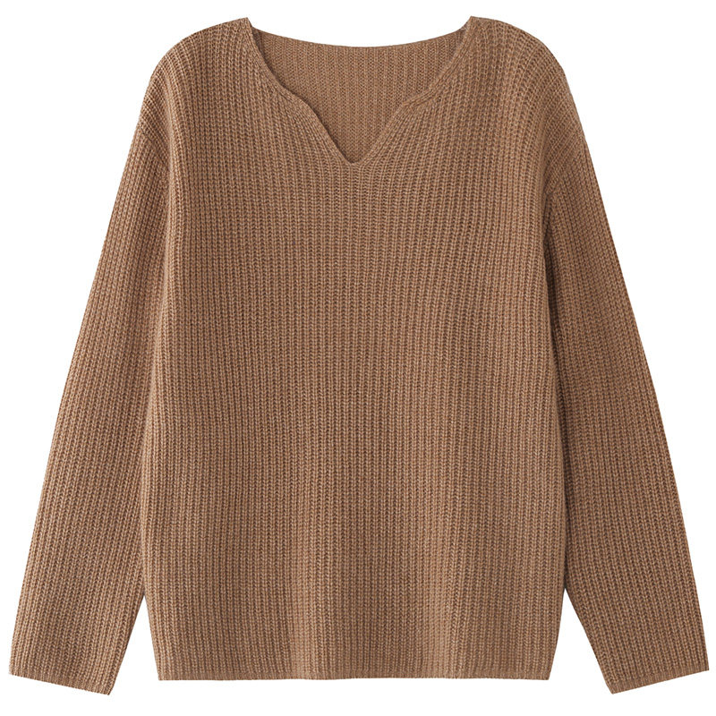 宽松2020毛衣元宝柳条清新慵懒文艺羊绒衫纯羊毛衣