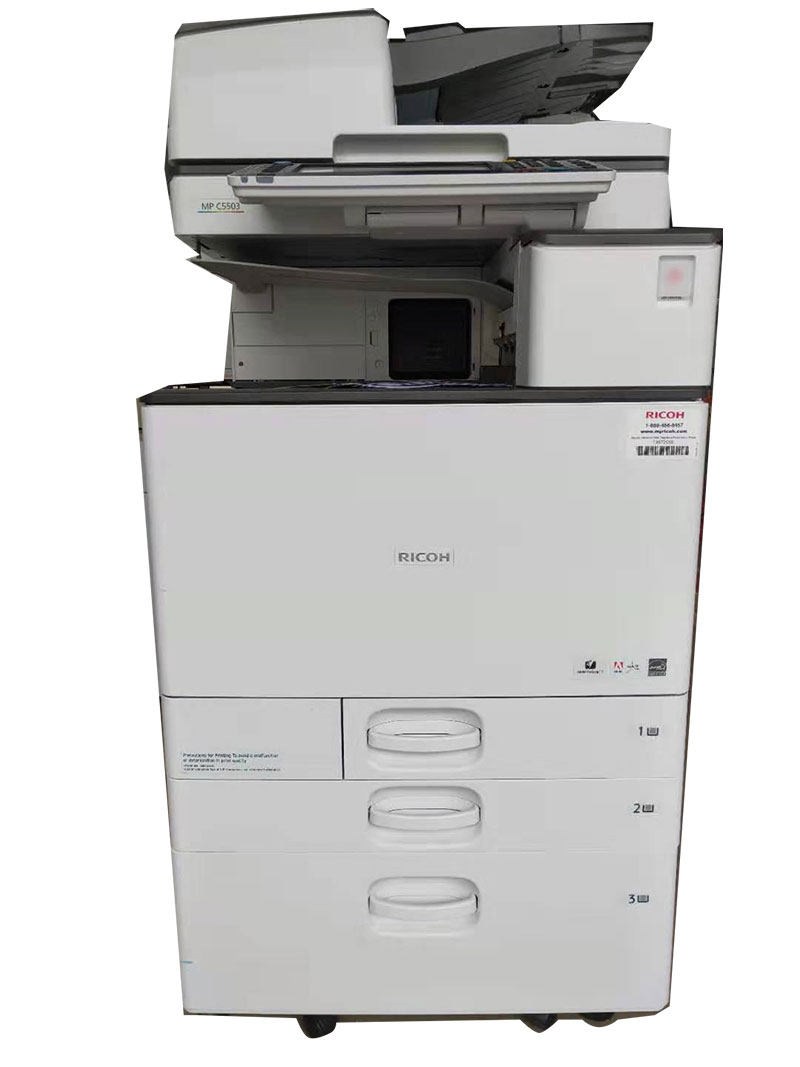 理光c45035503600355014501激光a3打印机一体机复合复印机