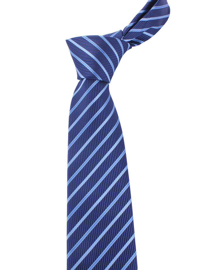 男士商务休闲表演演出正装新郎结婚婚庆深蓝色领带