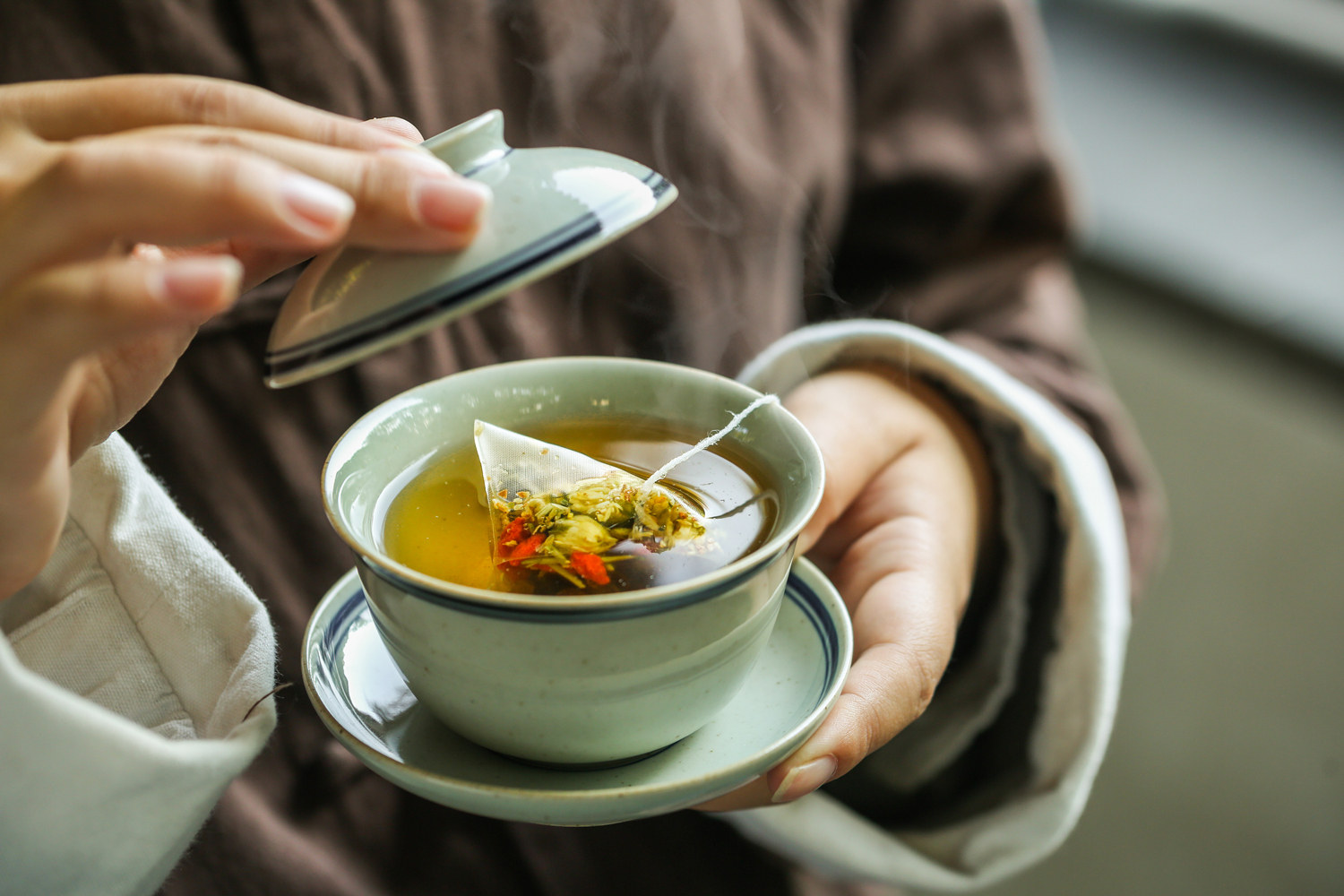 菊花决明子枸杞养生茶