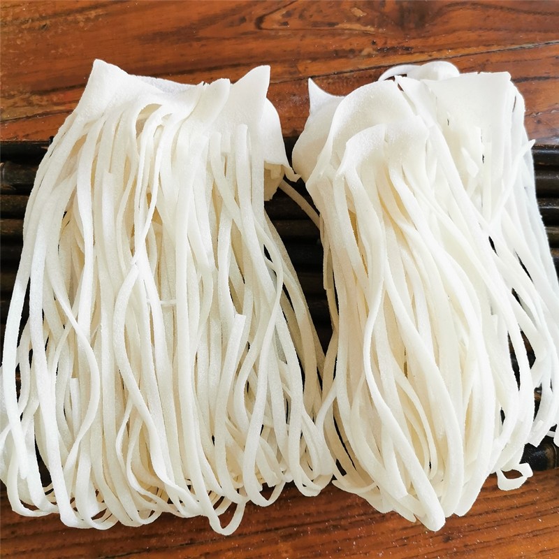 米面安徽无为特产散装手工月子面挂面宽婴儿面条