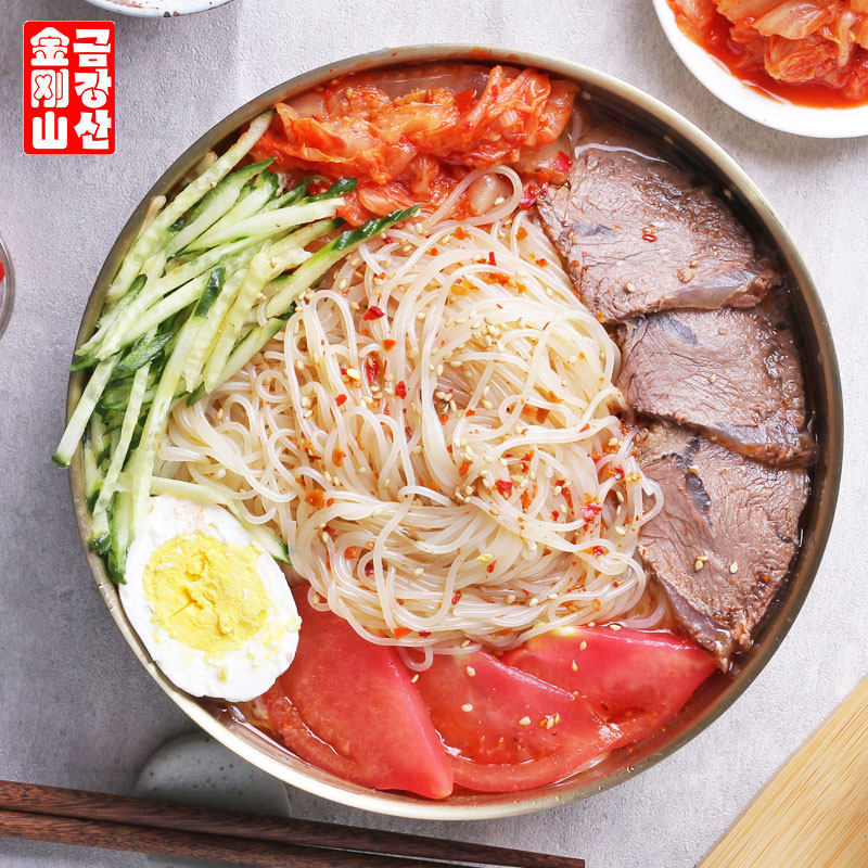 冷面5袋金刚山朝鲜正宗延吉东北特产韩式速食冷面