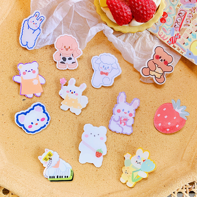 ins卡通胸针可爱少女心学学生胸花装饰衣服胸针