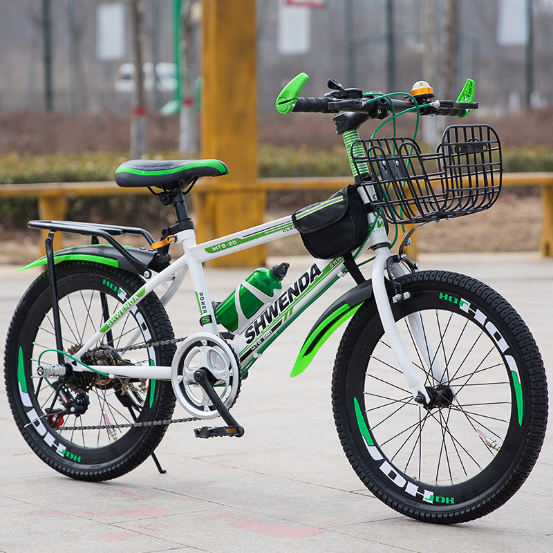 儿童自行车中大变速双轮山地单车789101112岁男孩小学生自行车