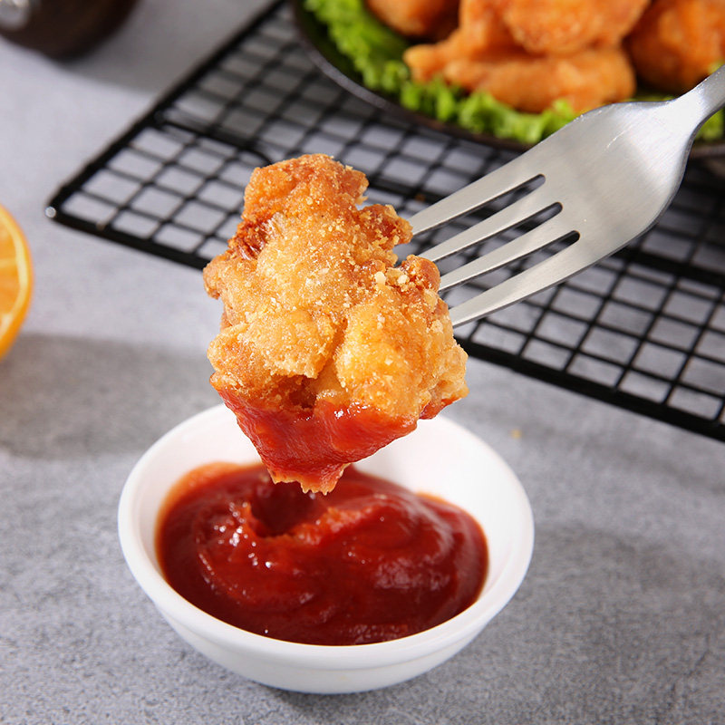 日式唐扬鸡块冷冻半成品1kg鸡肉肉块商用油炸生鸡肉