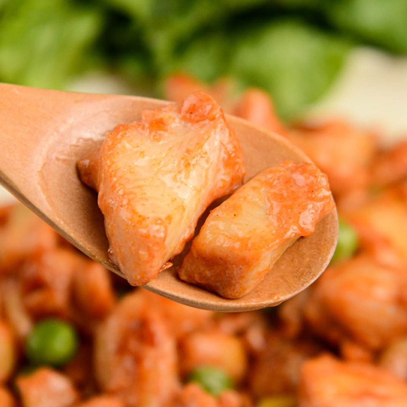 味知奥尔良鸡丁冷冻半成品预制腌制商用披萨馅料其它