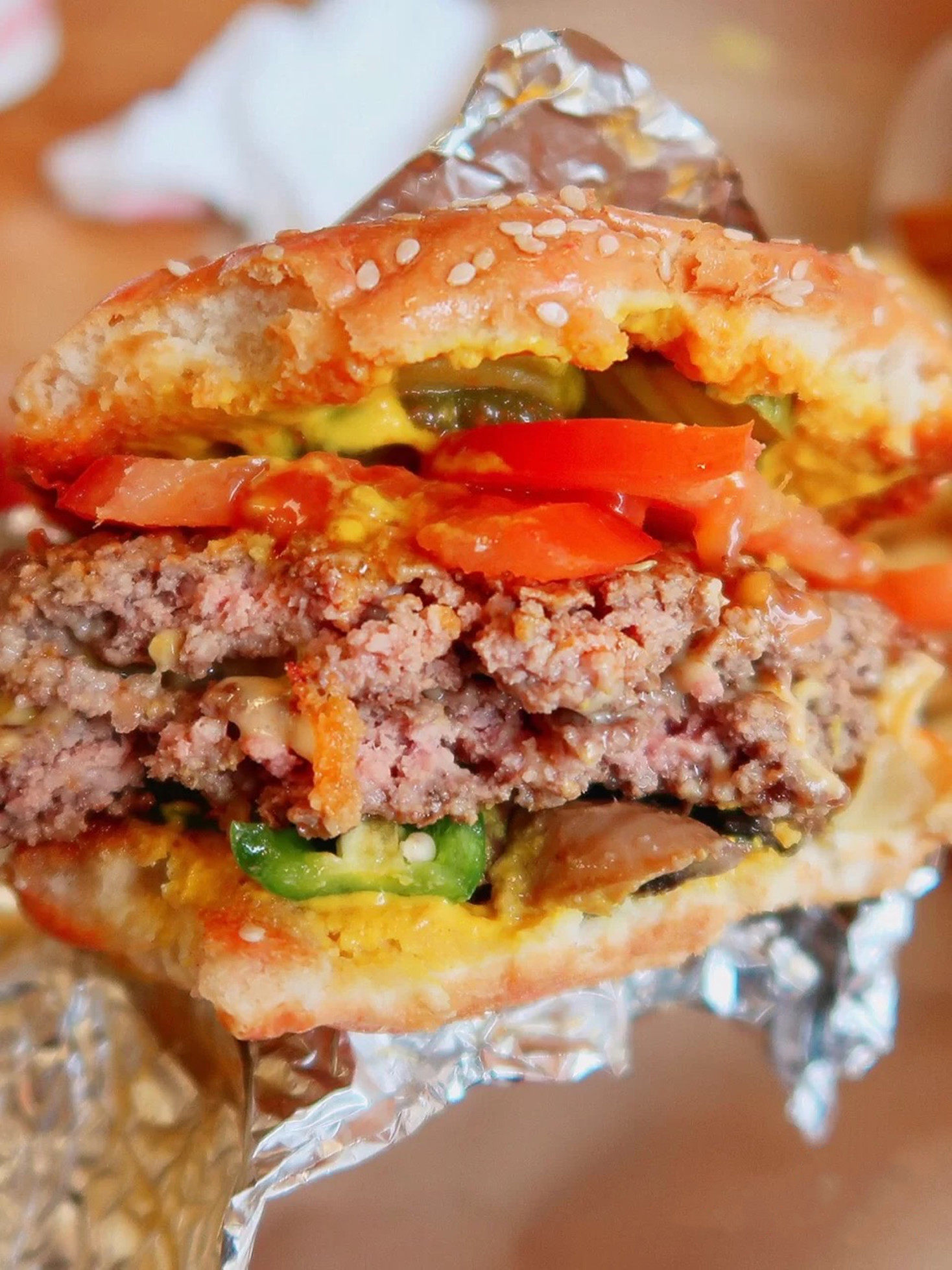 汉堡fiveguys中国首店排队全球巨头培根芝士网红其它