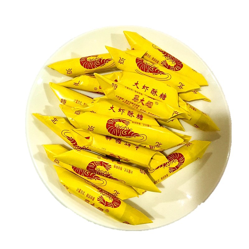 包邮马大姐大姐大大虾酥糖500g老北京大喜办公室休闲传统糖果