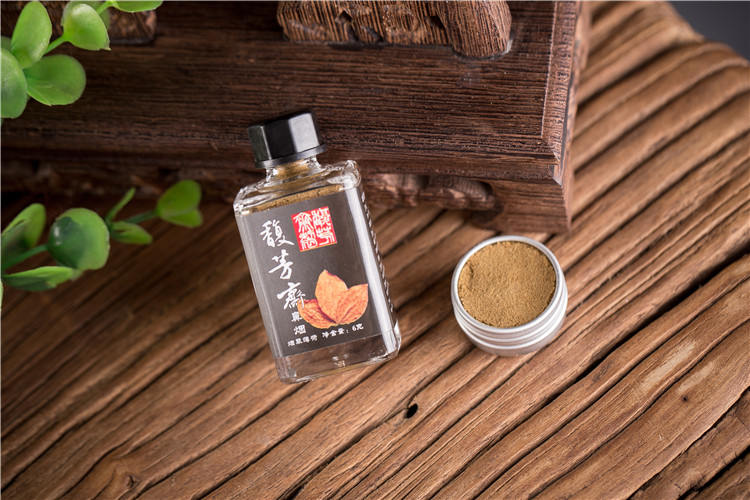 馥芳斋鼻烟【烟草薄荷-瓶装6g】戒烟提神通窍解酒祛暑晕车非烟油