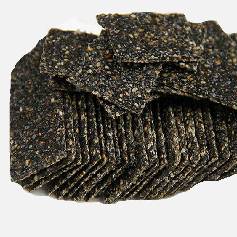 田亚军芝麻片黑白芝麻片麦芽糖甜湖南风味特产薄片零食糕点心