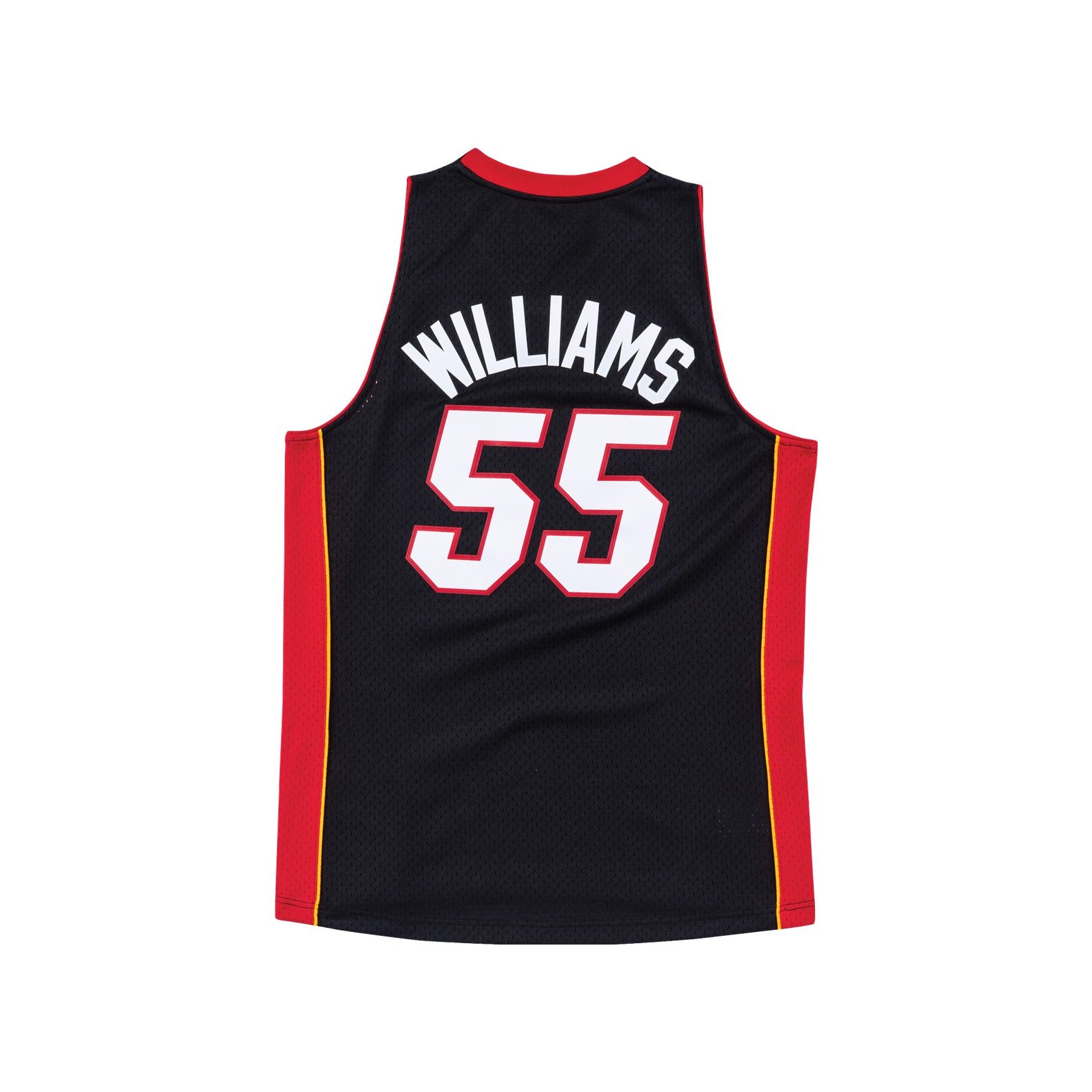 nbamn复古球衣sw迈阿密热火杰森威廉姆斯黑色客场篮球服