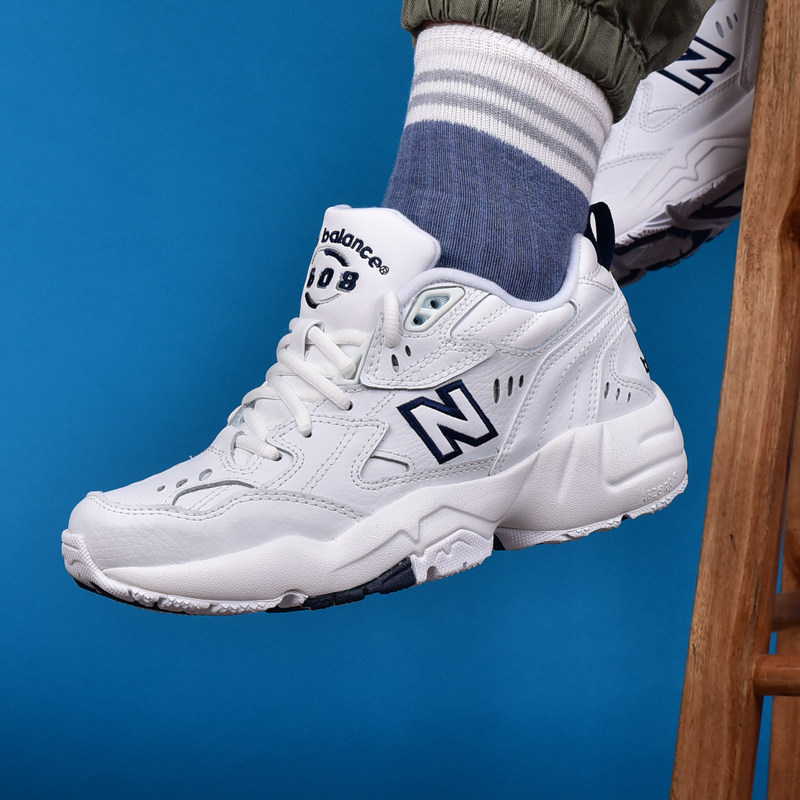 newbalancenb女鞋老爹鞋增高百搭休闲鞋运动鞋wx608wtrb1mu1