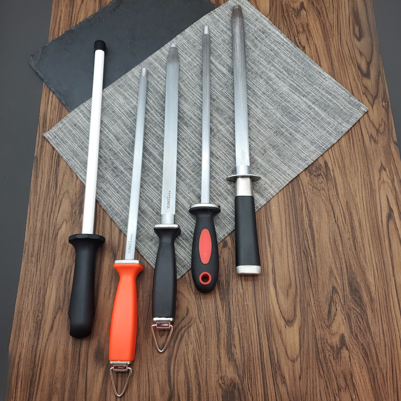 金刚石碳钢陶瓷磨刀棒德国进口磨刀神器快速开刃锋利屠夫户外手持