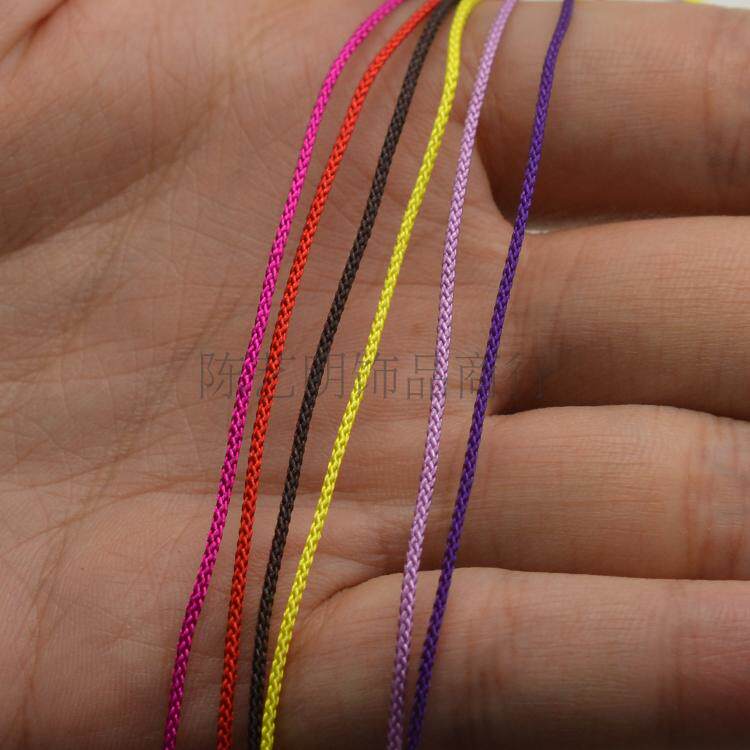 台湾禔绵牌玉diy饰品芊绵珠宝1mm棉线漫波线