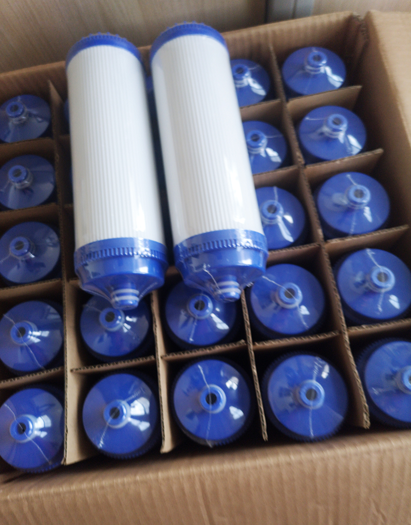 插入插口颗粒活性炭内插udf净水器滤芯10寸沁园净水