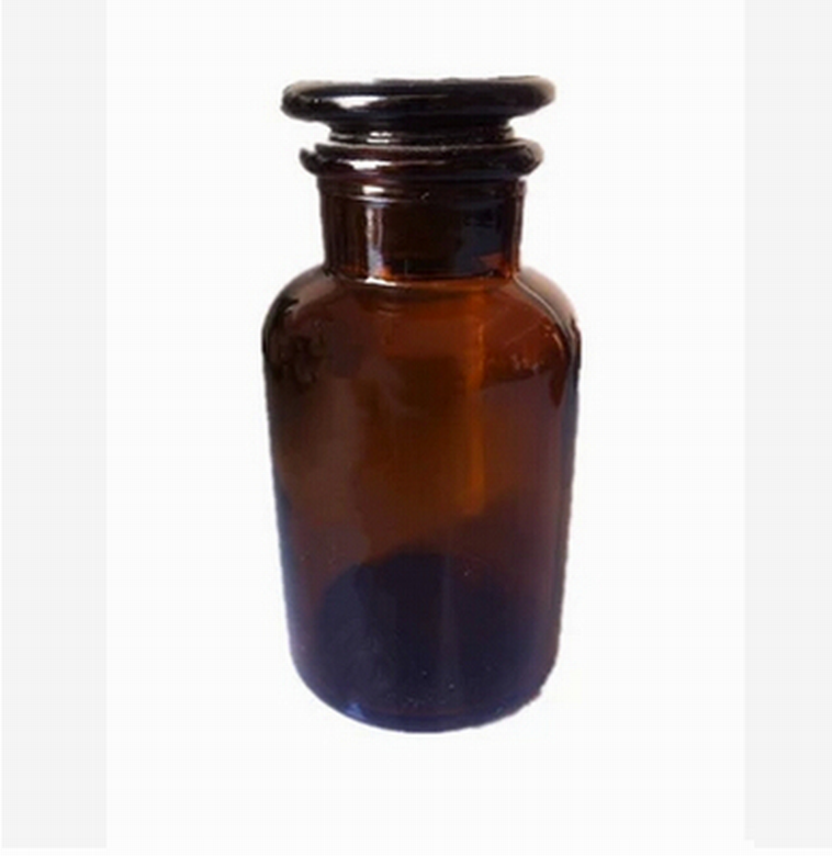 玻璃广口瓶棕色500ml避光试剂化学实验用品教学仪器正品教学仪器