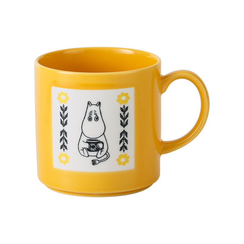 姆明杯子moomin卡通马克糖果色水杯北欧芬兰进口马克杯