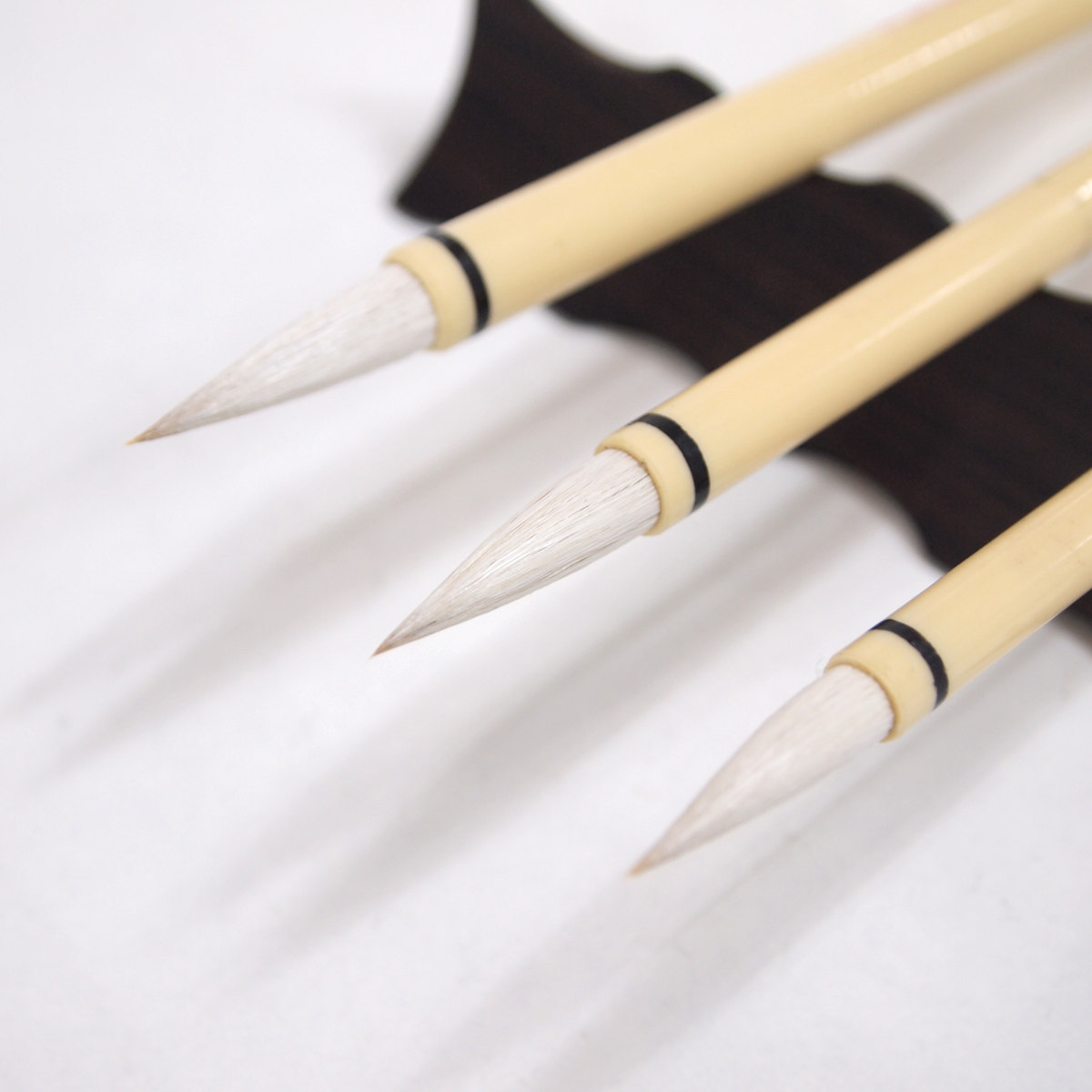 上海周虎臣毛笔大中小白云小楷兼毫笔初学者行书楷书毛笔