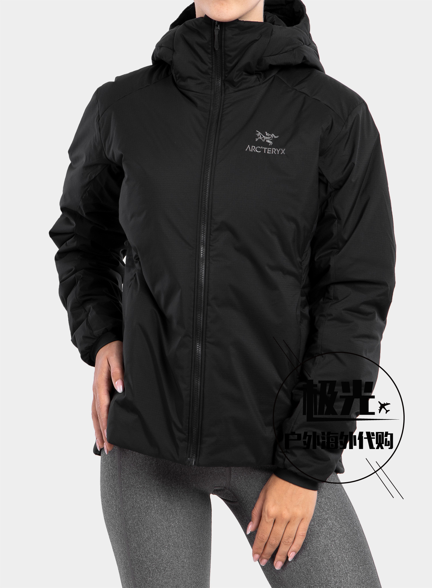 arcteryx始祖鸟女款防风防雨保暖棉服atomar保暖棉衣