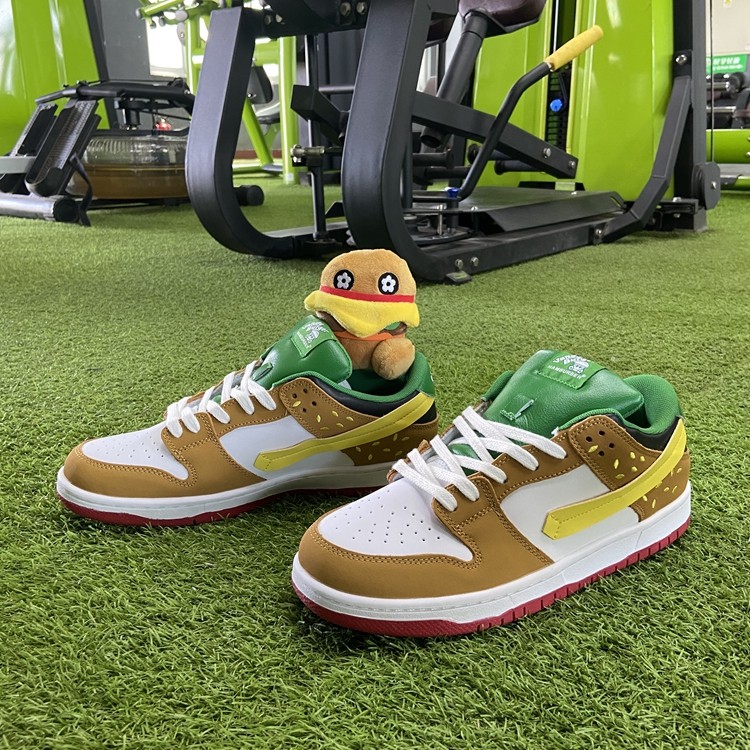 vandythepink汉堡包潮流运动休闲滑板薯条低帮运动鞋休闲板鞋