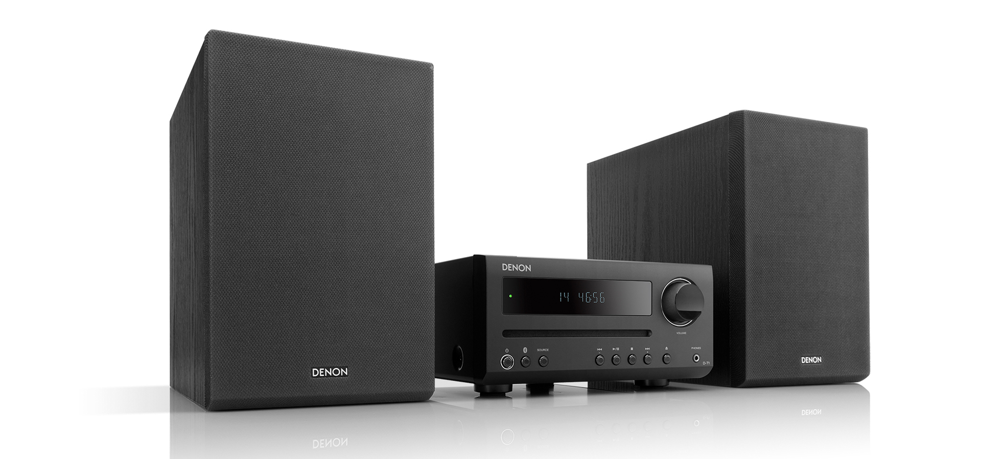 denon天龙d-t1蓝牙台式组合音箱电视音响hifi组合音响