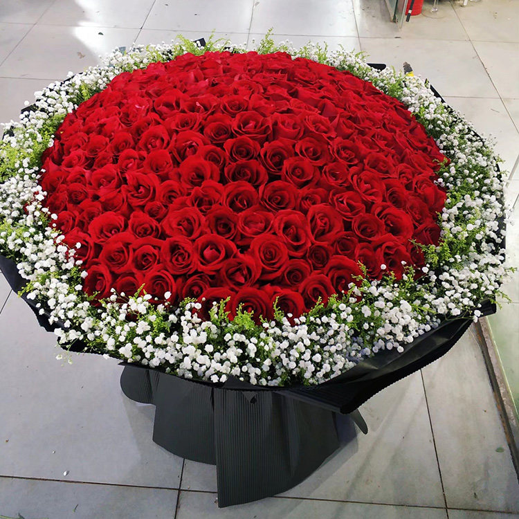 999朵玫瑰玫瑰花花束鲜花速递同城北京上海广州深圳鲜花速递同城