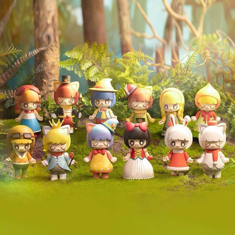 正品kimmymiki童话盲盒潮玩白雪公主公仔可爱女孩潮玩盲盒