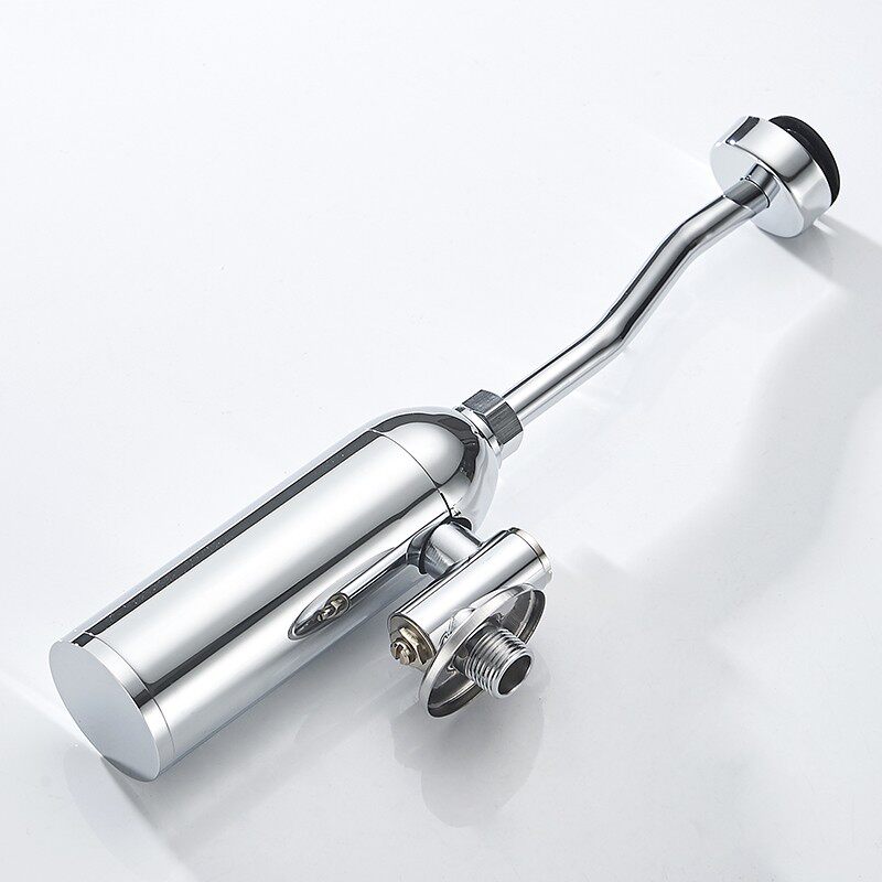 小便感应冲水全铜明装全自动便器冲洗阀进水感应冲水器