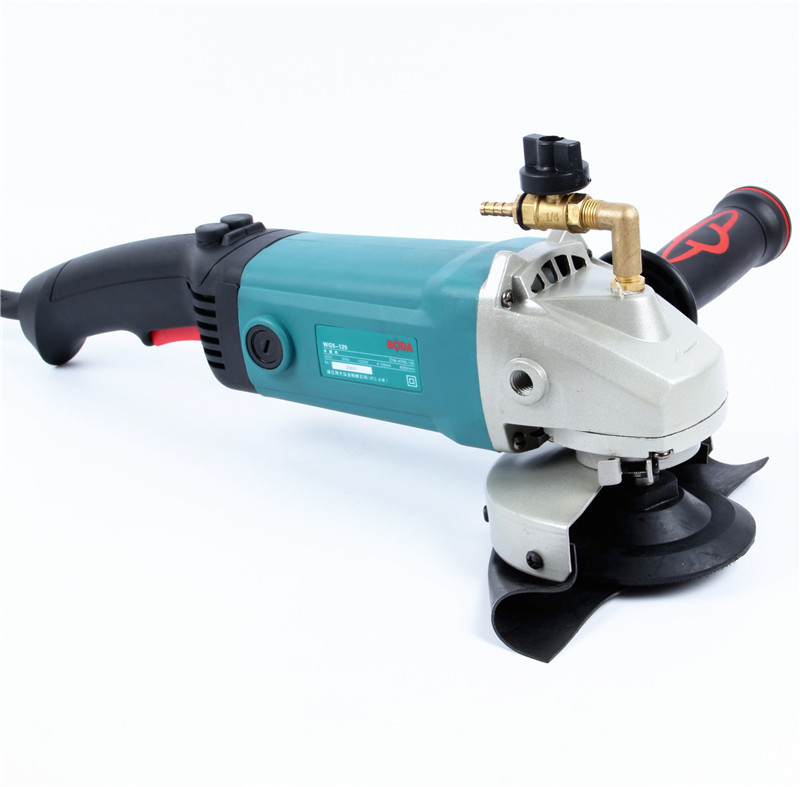 博大wg5125水磨机手提湿式打磨机注水抛光机石材大理石电磨