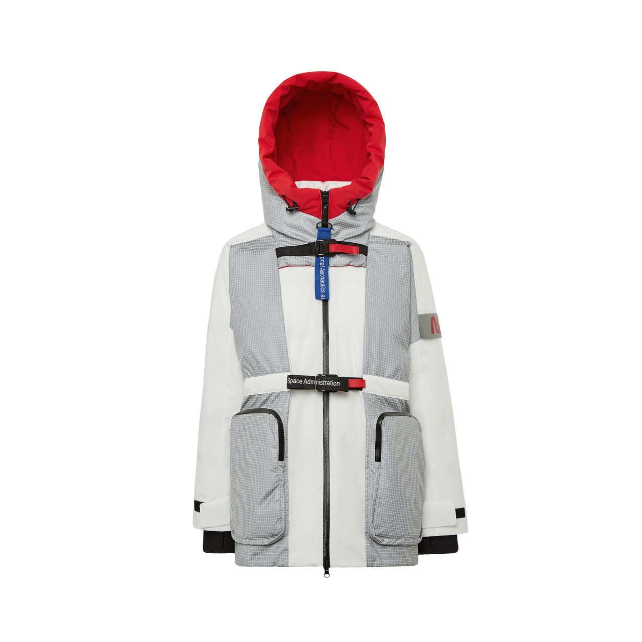 波司登outlets新款nasa联名鹅绒连帽短款羽绒服