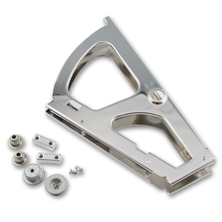 单层鞋柜翻转架 不锈钢一层鞋架翻板架暗藏鞋柜翻斗架配件五金