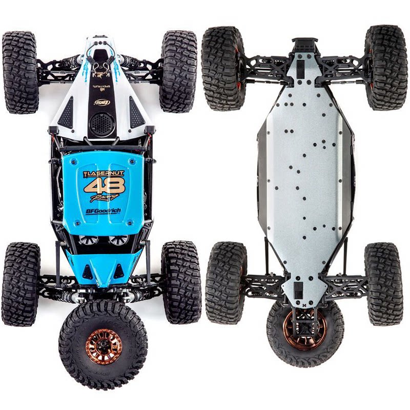 现货losilasernutu44wdrtr无刷四驱越野攀岩车模