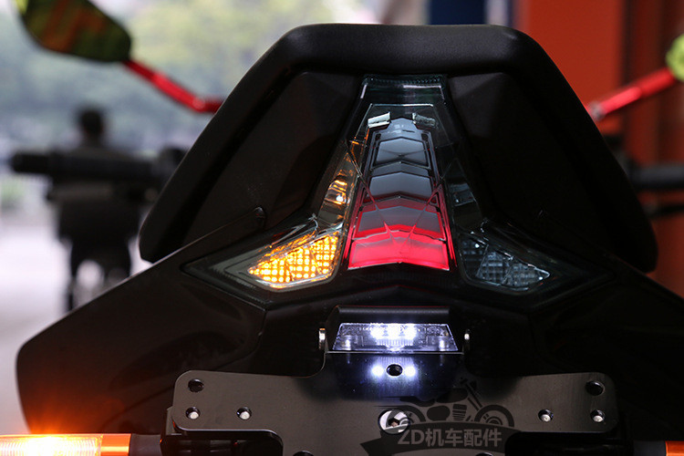 适用川崎z1000zx10r1618ninja400led尾灯刹车车灯摩托车车灯