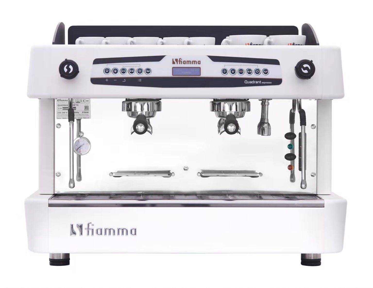 咖啡机飞雅fiamma咖啡机子锅炉双头半自动商用十年咖啡机