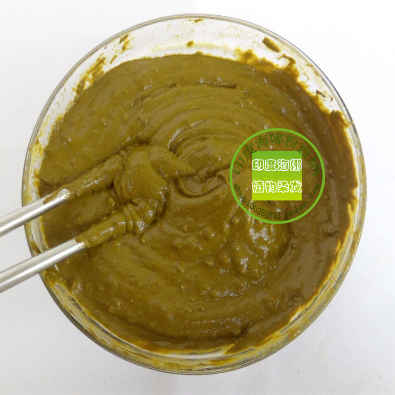 海娜粉印度进口天然植物细腻原粉散沫花养发护发遮盖白发5袋包邮