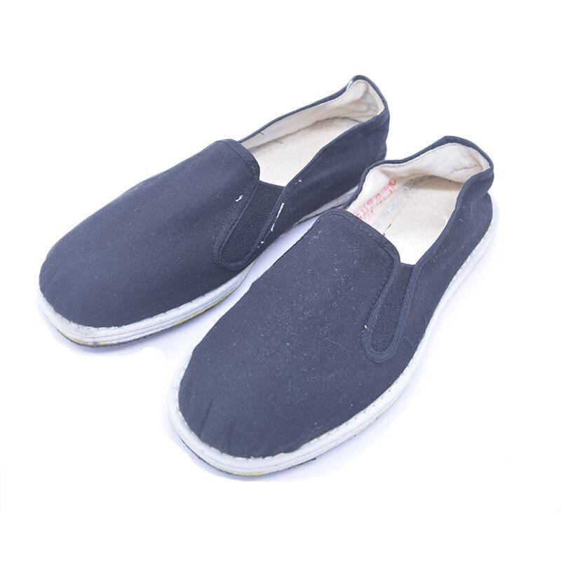 正宗3520松紧口布布鞋老式胶底军工轻便运动帆布鞋