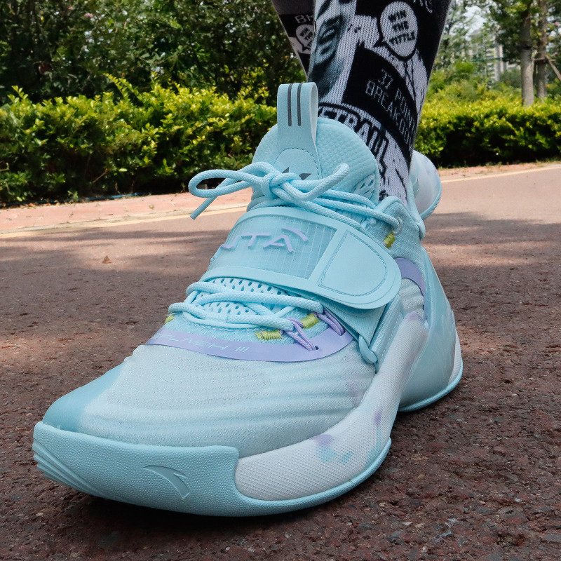 安踏水花3代低帮kt篮球球鞋2021新款汤普森篮球鞋