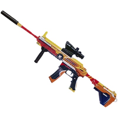 和平吃鸡游戏周边m416滑翔小板武器模型男孩玩具金属精英摆件动漫挂件