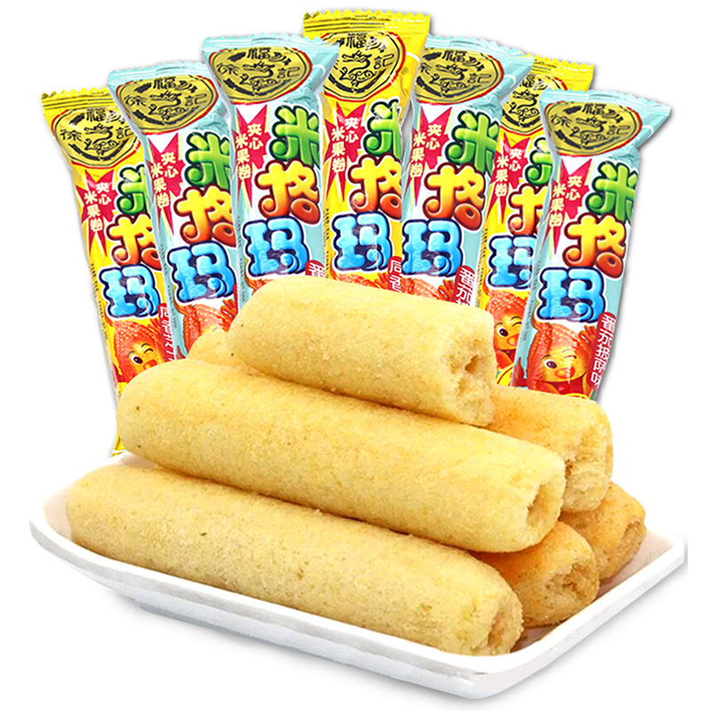 徐福记米格玛米果棒卷糙米卷小吃官方旗舰店散装零食休闲食品网红