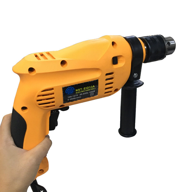 110v60hz出口船用用手电钻冲击无极变速手枪电钻