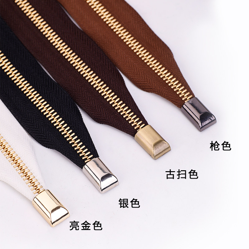 拉链金属尾夹3号5号尾端止口尾扣尾配件diy拉链