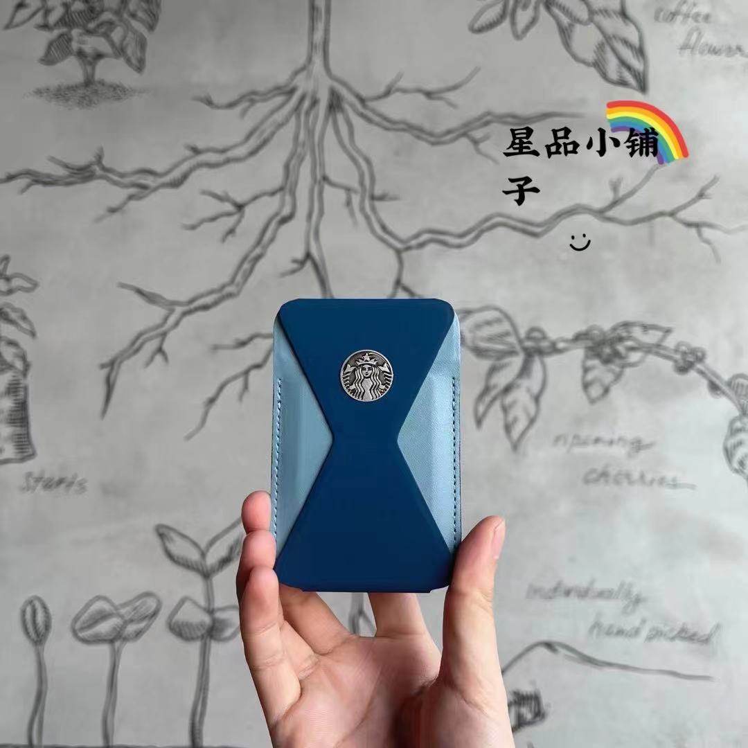 星巴克品牌经典moft手机折叠支架复古女神logo手机支架