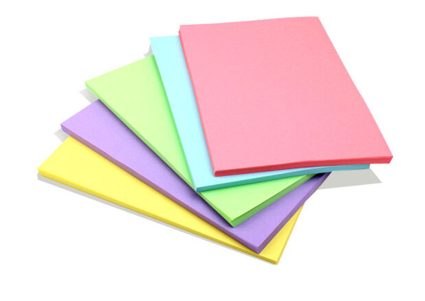 彩色紫色绿橙黄绿橙纸蓝手工500张a4粉红70g复印纸